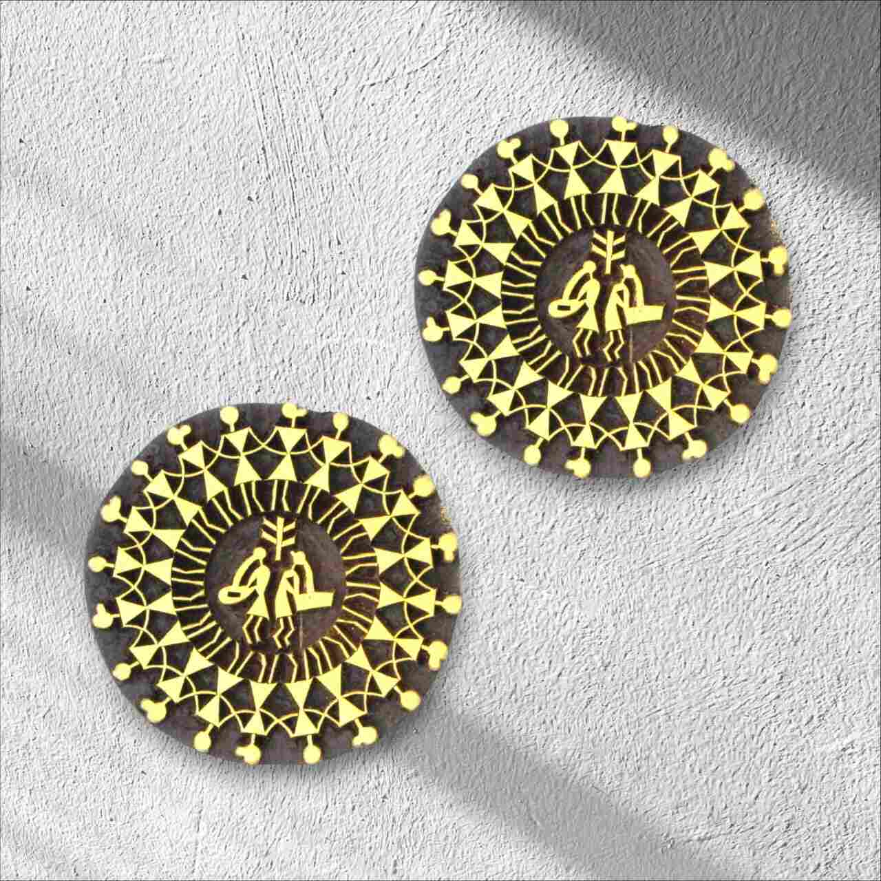 Transform your home with our stunning handicraft warli art wall decor , carefully crafted to add a touch of warmth and character to any room.