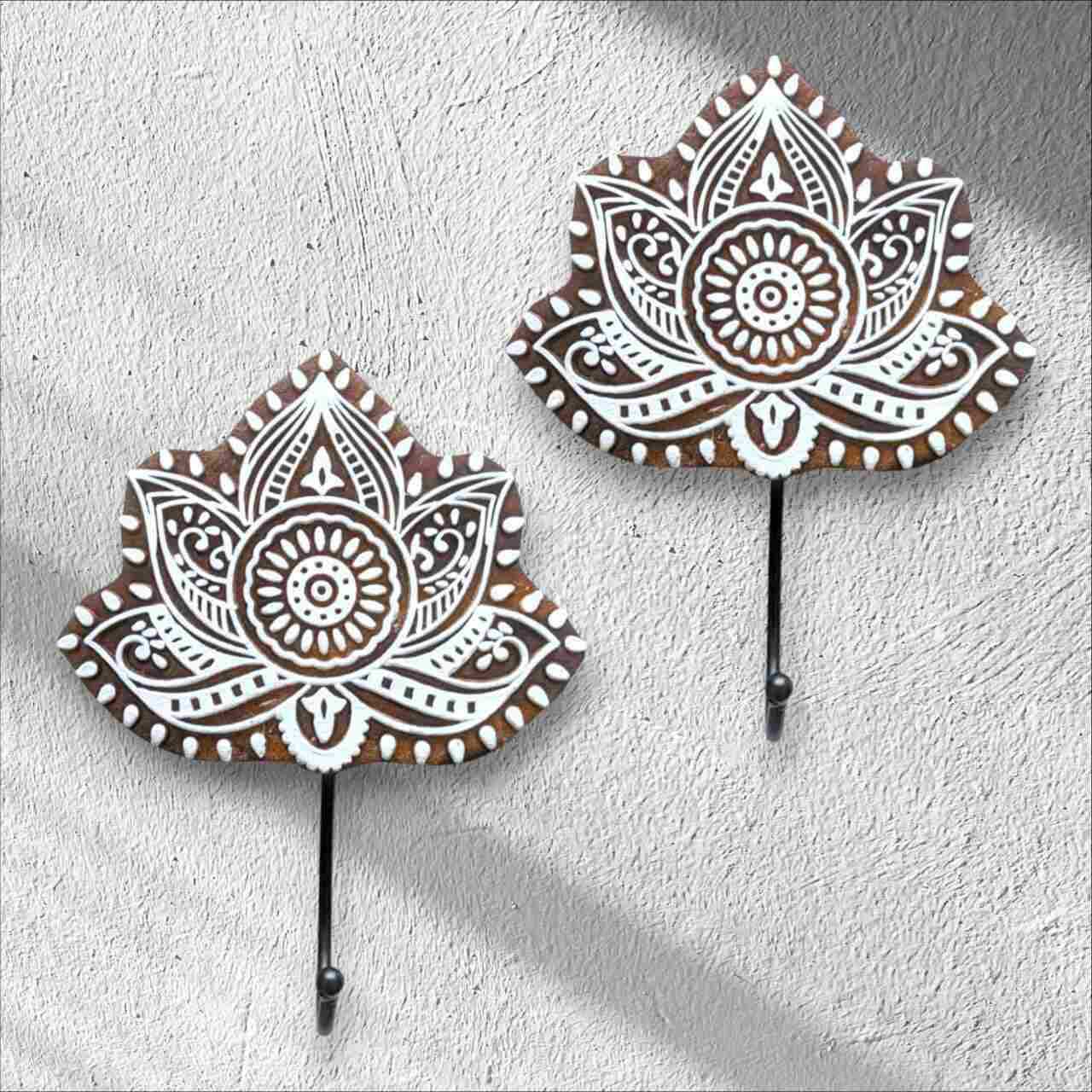 Our Wall hanger lotus design feature, and handcrafted carvings, offering stylish and functional solutions to suit your specific needs
