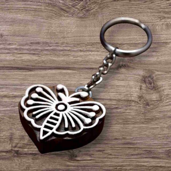 key chains butterfly design