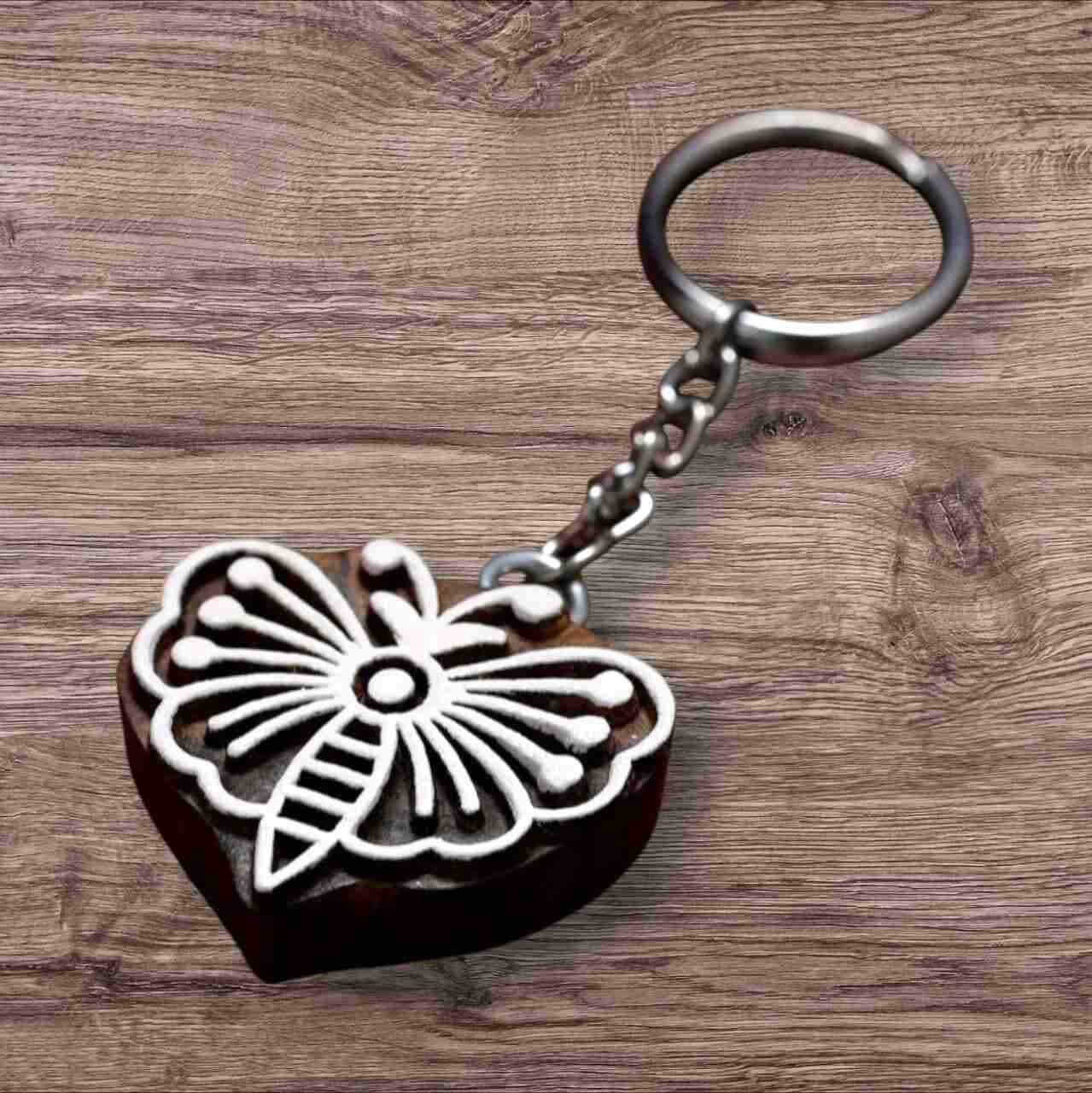 Elevate your style with Wooden key chains butterfly design for bike —perfect for gifts or personal use. Unique designs, durable, and eco-friendly. Shop now!
