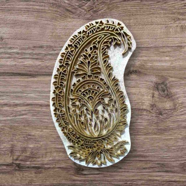 Handcrafted wooden brass printing blocks