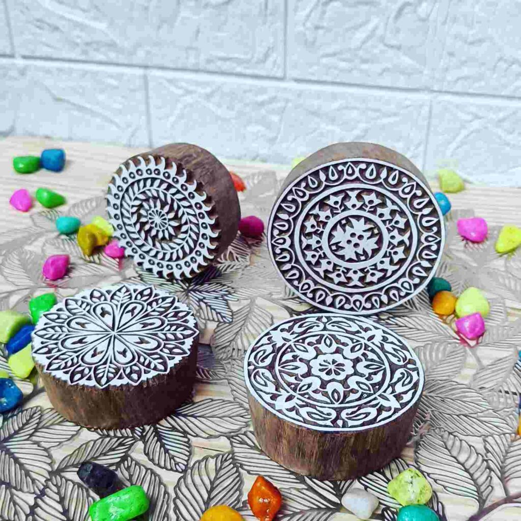 Round Printing Stamps