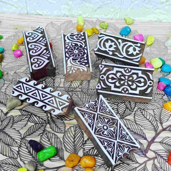 border wooden block stamps