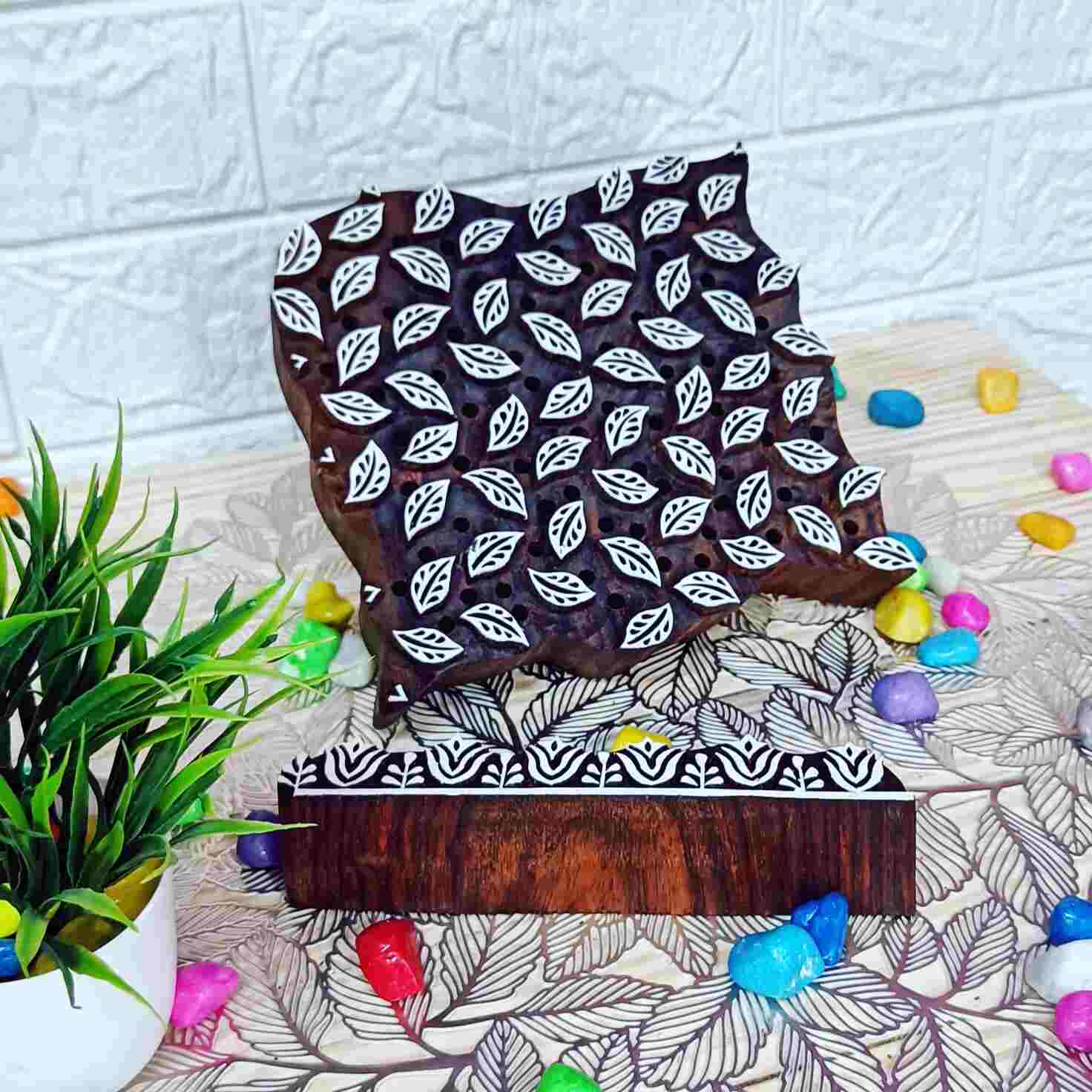 Our collection of handicrafts Jaal border blocks set, featuring intricate designs and patterns for textile printing, paper crafting