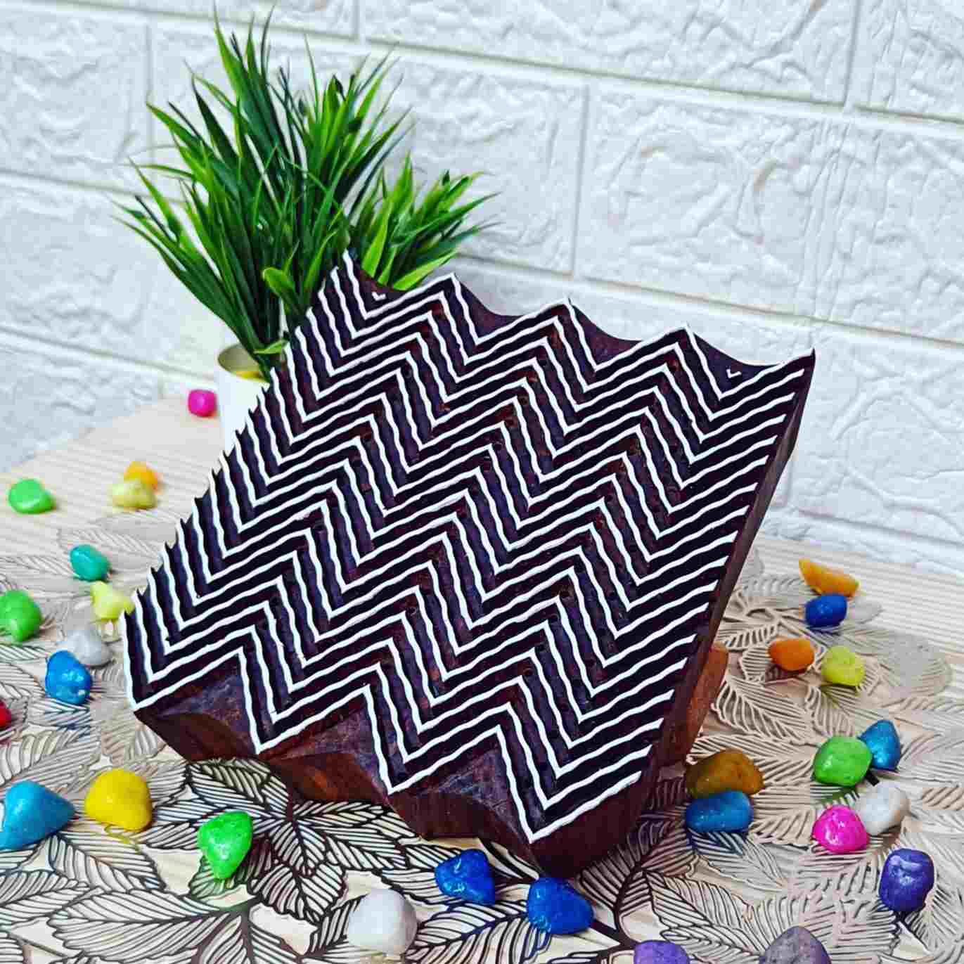 Our collection of handicrafts Geometrical design jaal blocks, featuring intricate designs and patterns for fabric textile printing, paper crafting