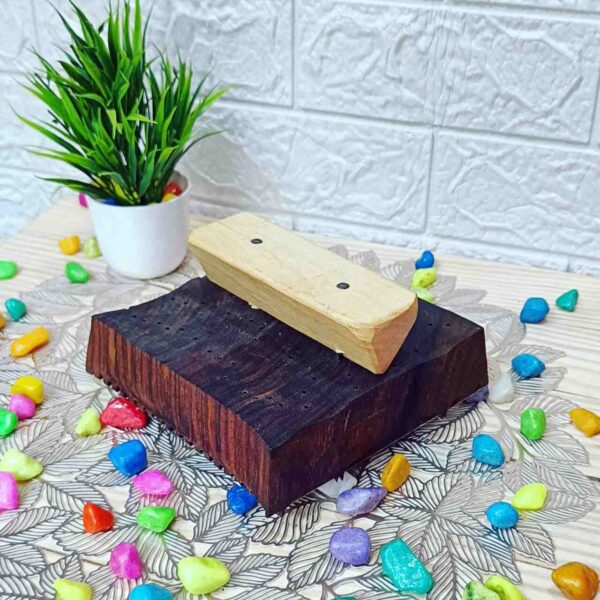 Wooden blocs single jaal for textile printing and crafting etc. - Image 3