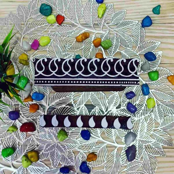 Border blockS two color for crafting and textile printing - Image 2