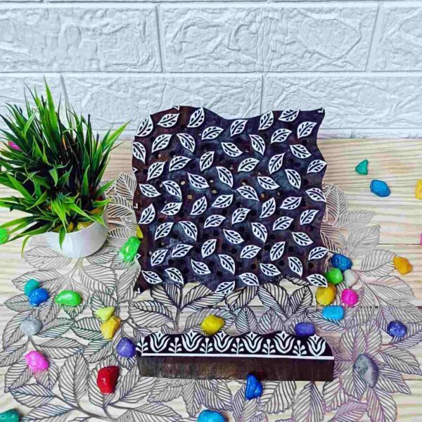 Jaal border blocks set of 2 pcs for textile printing - Image 2