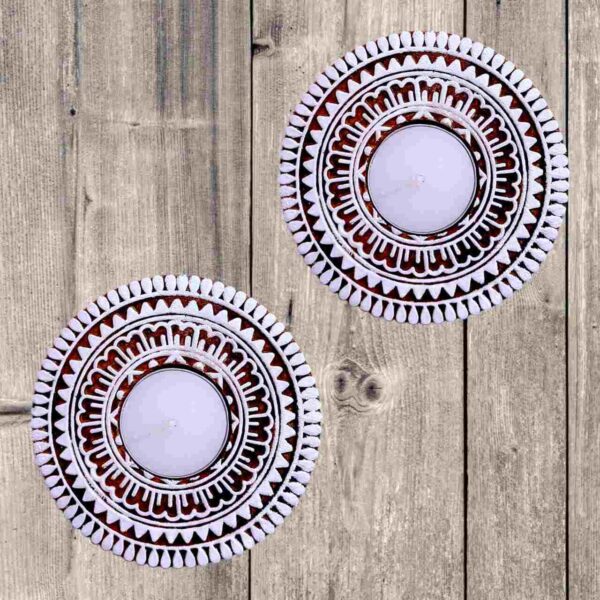 Mandala candle holder