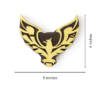 Fearless & Free – The Spirit of the wooden eagle wall decor set of 2 pcs - Image 3