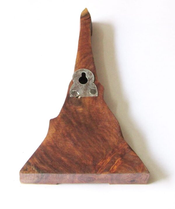 Elegant hand-carved wooden eiffel tower wall decor (set of 2 pcs) - Image 2