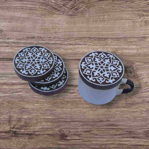 round tea coaster