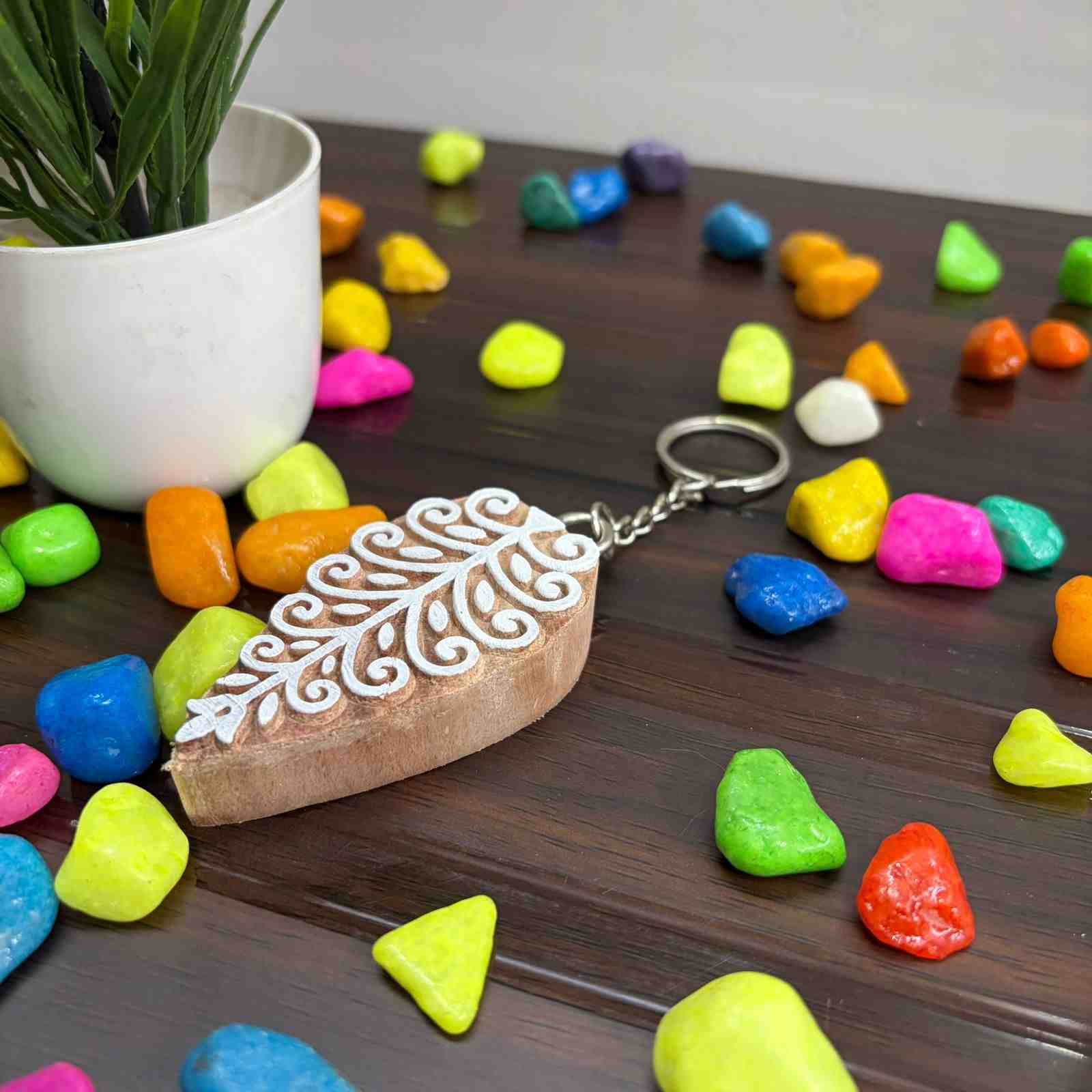 Elevate your style with Plant design Key chain for bike —perfect for gifts or personal use. Unique designs, durable, and eco-friendly. Shop now!