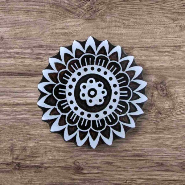 Wooden printing block