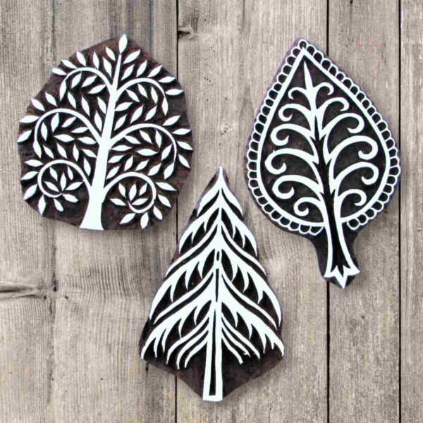Wooden Printing Stamps Bute