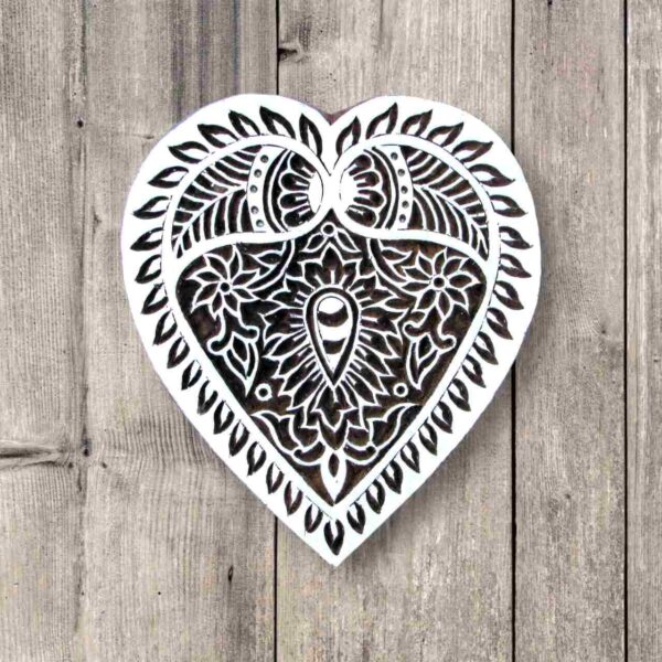 Heart Shape Printing Blocks
